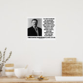 Theodore Roosevelt Moment van de beslissing Poster (Keuken)