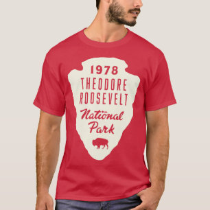 Theodore Roosevelt Nationaal Park Buffalo Arrowhea T-shirt