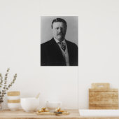 Theodore Roosevelt Portrait Poster (Keuken)
