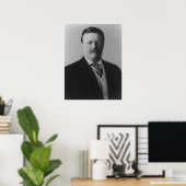 Theodore Roosevelt Portrait Poster (Thuiskantoor)