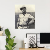 Theodore Roosevelt Poster (Thuiskantoor)