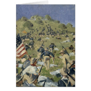 Theodore Roosevelt prenant le saint Juan