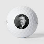 Theodore Roosevelt Teddy President Golfballen (Voorkant)