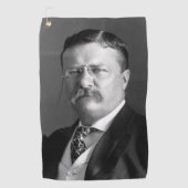 Theodore Roosevelt Teddy President Golfhanddoek (Voorkant)