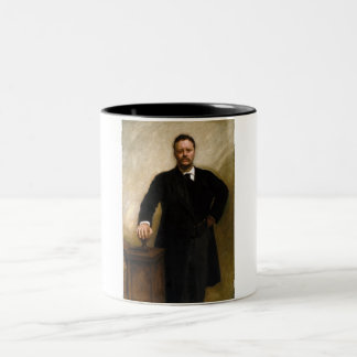Theodore Roosevelt Tweekleurige Koffiemok