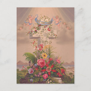 Theologische deugden Geloof, Hoop en Liefde Briefkaart