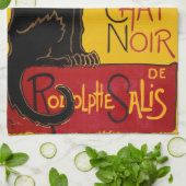 Theophile Steinlen - De Zwarte Kat Oud Theedoek (Gevouwen)