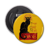 Theophile Steinlen - Le Chat Noir  Button Flesopener (Voorkant)