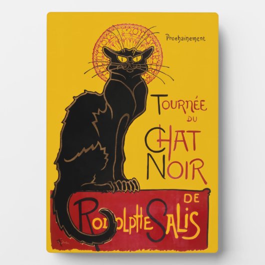 Theophile Steinlen - Le Chat Noir  Fotoplaat (voorkant)