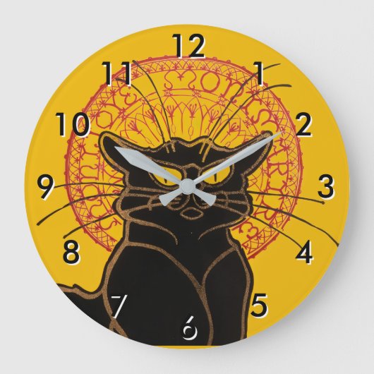 Theophile Steinlen - Le Chat Noir  Grote Klok (Voorkant)