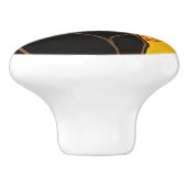 Theophile Steinlen - Le Chat Noir  Keramische Knop (Zijkant)