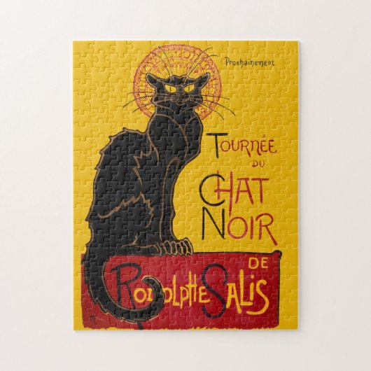 Theophile Steinlen - Le Chat Noir  Legpuzzel (Verticaal)