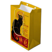 Theophile Steinlen - Le Chat Noir  Medium Cadeauzakje (Voorkant Gekanteld)
