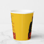 Theophile Steinlen - Le Chat Noir  Papieren Bekers (Rechts)