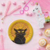 Theophile Steinlen - Le Chat Noir Papieren Bordje (Feest)