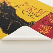 Theophile Steinlen - Le Chat Noir  Sherpa Deken (3/4)