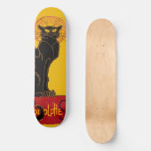 Theophile Steinlen - Le Chat Noir  Skateboard (Voorkant)