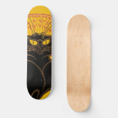 Theophile Steinlen - Le Chat Noir  Skateboard (Voorkant)
