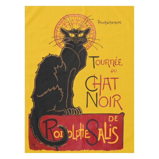 Theophile Steinlen - Le Chat Noir  Tafelkleed (Voorkant)
