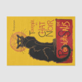 Theophile Steinlen - Le Chat Noir  Tissuepapier (Voorkant)