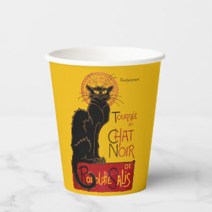Theophile Steinlen - Le Chat Noir Vintage Papieren Bekers