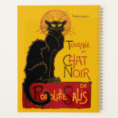 Theophile Steinlen - Le Chat Noir Vintage Planner (Achterkant)
