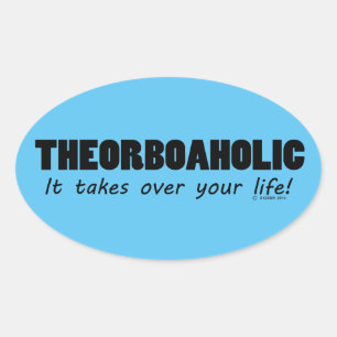 Theorbolisch levensovaal Sticker