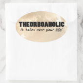 Theorbolisch levensovaal Sticker (Tas)