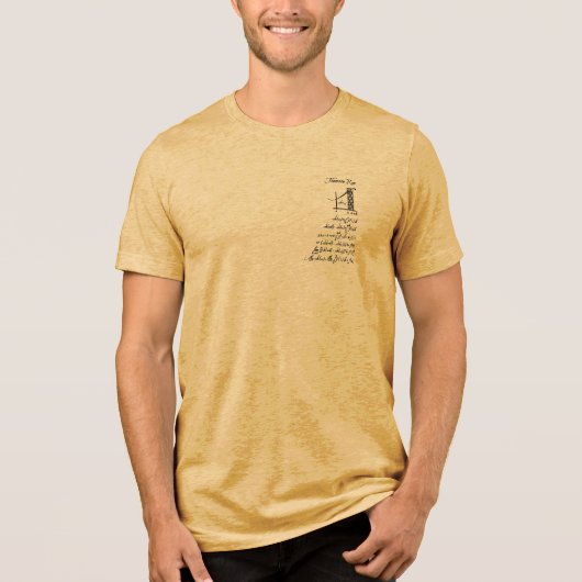 Theoreme Rex Tri-Blend Shirt (Voorkant)