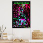 THÉORIE TIMEWAVE "LE PHÉNOMÈNE 2012" POSTER 24/36 (Cuisine)