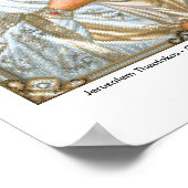 Théotokos de Jérusalem - Poster (Coin)