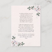 Theotokos et la carte de prière de la grossesse du (Devant)