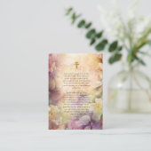 Theotokos et la carte de prière de la grossesse en (Debout devant)