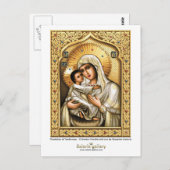 theotokos of Tenderness - Briefkaart (Voorkant / Achterkant)