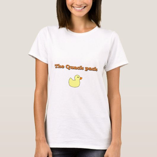 thequackpack.png t-shirt (Voorkant)