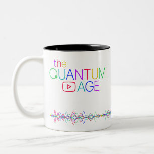 @TheQuantumAge koffiekop Tweekleurige Koffiemok