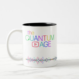 @TheQuantumAge koffiekop Tweekleurige Koffiemok