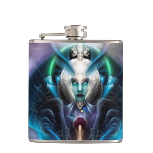 Thera The Etheral Queen Flask Heupfles (Voorkant)