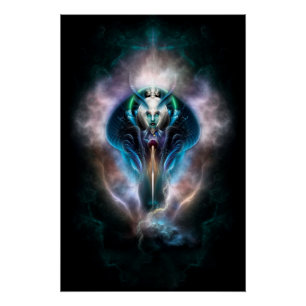 Thera The Etheral Queen Perfect Poster
