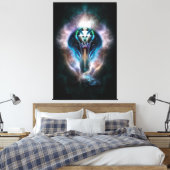Thera The Etheral Queen Wrapped Canvas Afdruk (Insitu (Slaapkamer))