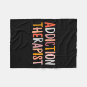 Therapeut Geestelijke Gezondheidstherapie Gedrag Fleece Deken (Voorkant (Horizontaal))