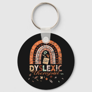 Therapeut  Regenboog Dyslexie Awarenen 1 Sleutelhanger