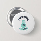 Therapeut Yoga Button (Voorkant /achterkant)