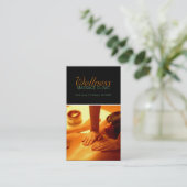 Thérapeute de massage, Clinique, Carte de visite d (Debout devant)