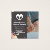 Thérapeute de massage| Spa| Marbre or Rose (Devant)