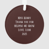 Thérapeute le jour, Elfe de Noël la nuit (dos)