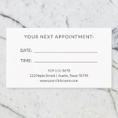 Therapeutenkaart Visitekaartje