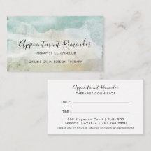 Therapeutisch Raadgever Afspraakherinnering En