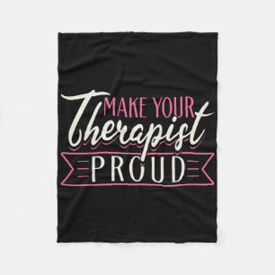Therapeutische Ondersteuningstherapie Maak uw ther Fleece Deken