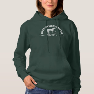 Therapie bij paardenpesttherapie hoodie